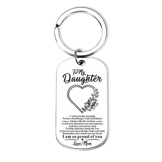 Metal Bag Pendant Letter Print Accessory