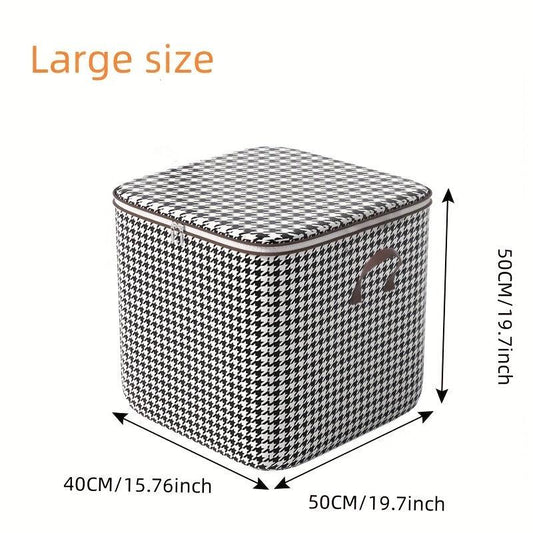 Thousand Bird Grid Pattern Comforter Storage Bag