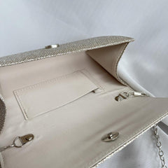 Solid Formal Polyester Clutch Bag Women's Minaudiere & Purse