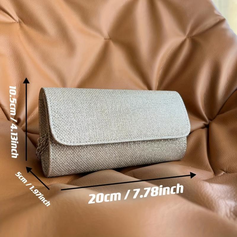 Solid Formal Polyester Clutch Bag Women's Minaudiere & Purse