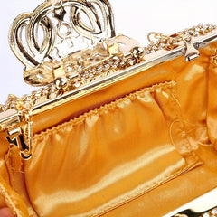 Rhinestone Glitter Evening Clutch Sparking Dinner Purse For Party Prom & Wedding