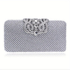 Rhinestone Glitter Evening Clutch Sparking Dinner Purse For Party Prom & Wedding