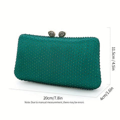 Rhinestone Evening Clutch Formal Handbag for Wedding Party