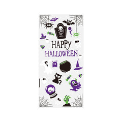 Transparent Halloween Pattern Candy Bag Drawstring Pouch