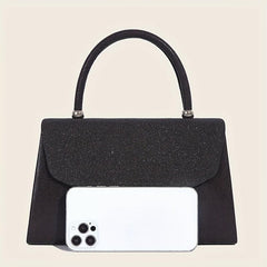 Glitter Flap Handle Bag Buckle Evening Event Party Bag