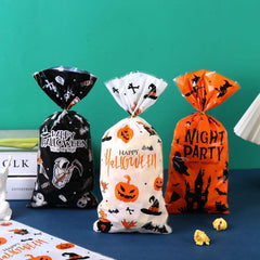 50 Pcs Halloween Candy Storage Pouch Drawstring Bags