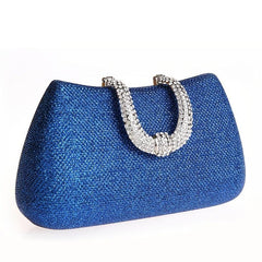 Rhinestone Evening Bag Glitter Box Clutch Bag