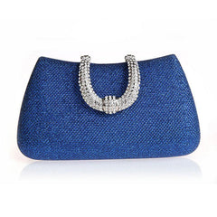 Rhinestone Evening Bag Glitter Box Clutch Bag