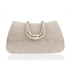 Rhinestone Evening Bag Glitter Box Clutch Bag