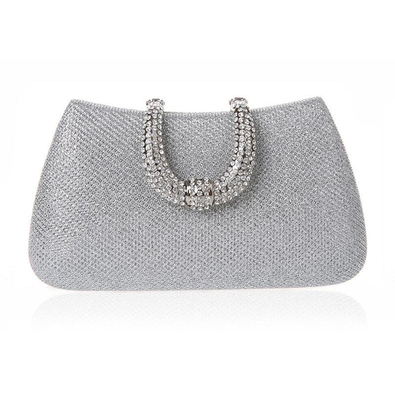 Rhinestone Evening Bag Glitter Box Clutch Bag