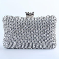 Glitter Rhinestone Evening Bag Dinner Clutch Purse Wedding Party Prom
