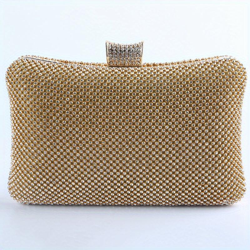 Glitter Rhinestone Evening Bag Dinner Clutch Purse Wedding Party Prom
