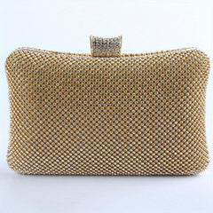 Glitter Rhinestone Evening Bag Dinner Clutch Purse Wedding Party Prom