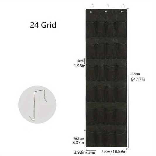 Over The Door Hanging Shoe Rack Organizer for Closet Door Shoes Storage