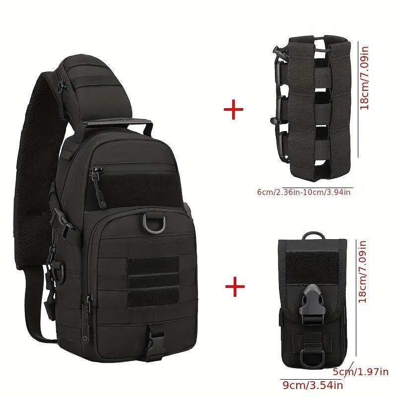 Outdoor Crossbody Bag for Camping Travel Hiking