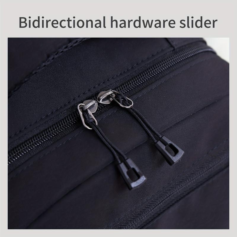 Men's Large Capacity Multifunctional Backpack with USB Charging Port