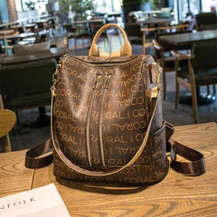 Retro Alphabet Print School Bag Backpack 12.99 12.5 51inch