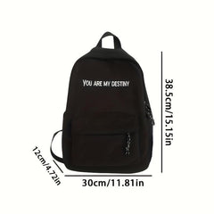 Retro Large Capacity Student Backpack for Men and Women