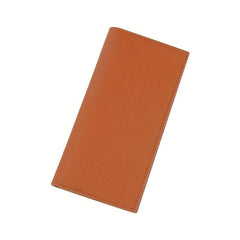 Men's Leather Long Wallet Card Holder Clutch Bag Pouch Money Clip