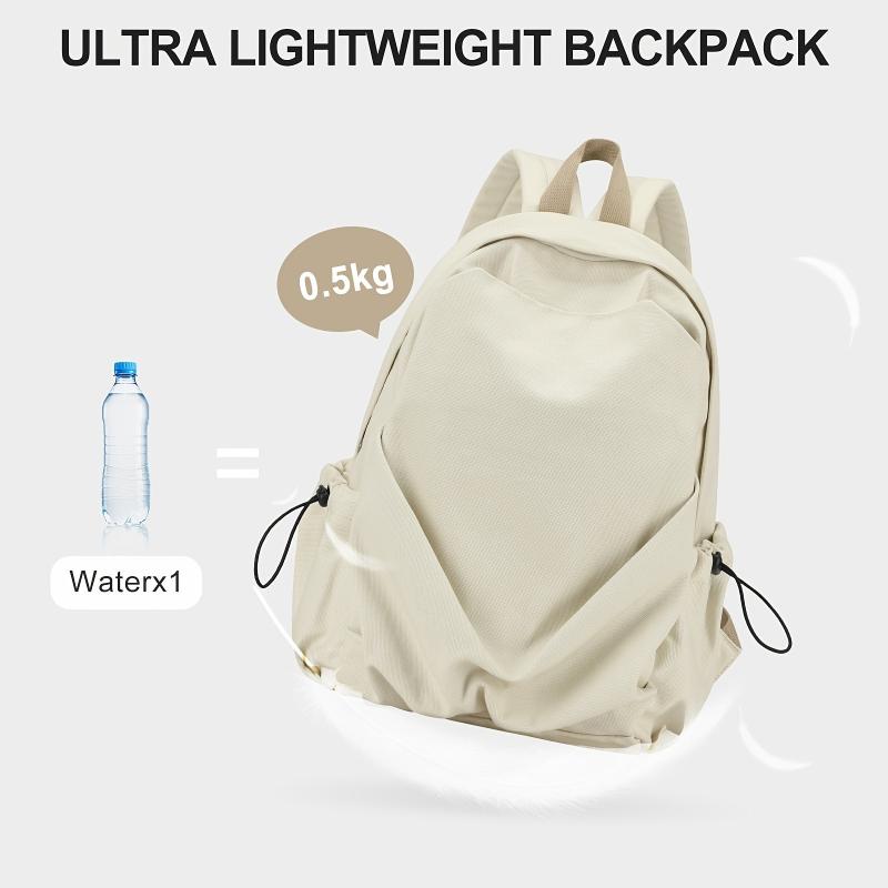 Large Capacity Preppy Backpack for College Students