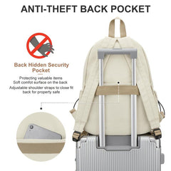 Large Capacity Preppy Backpack for College Students