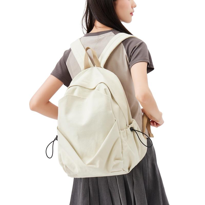 Large Capacity Preppy Backpack for College Students