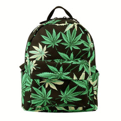 Leaf Pattern Backpack Mini Schoolbag for Girls Boys