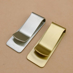 Men's Wallet ID Card Holder with Stainless Steel Clip