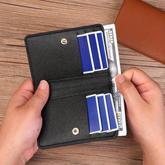 Men's Leather Wallet Credit Card Holder Money Clip Coin Purse