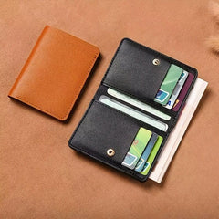 Men's Leather Wallet Credit Card Holder Money Clip Coin Purse