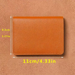 Men's Leather Wallet Credit Card Holder Money Clip Coin Purse
