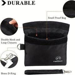 1pc Smell Proof Bag Odor Proof Case Storage Bags Portable Money Safe Organizer
