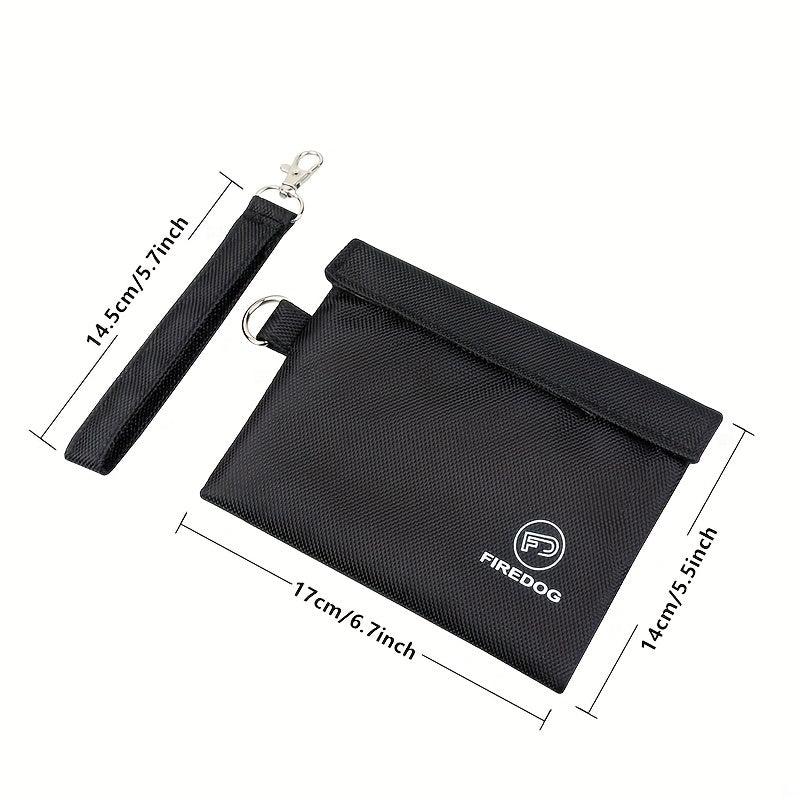 1pc Smell Proof Bag Odor Proof Case Storage Bags Portable Money Safe Organizer