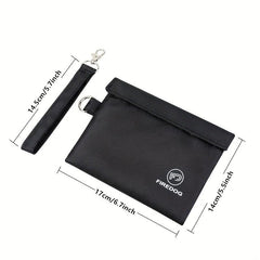 1pc Smell Proof Bag Odor Proof Case Storage Bags Portable Money Safe Organizer