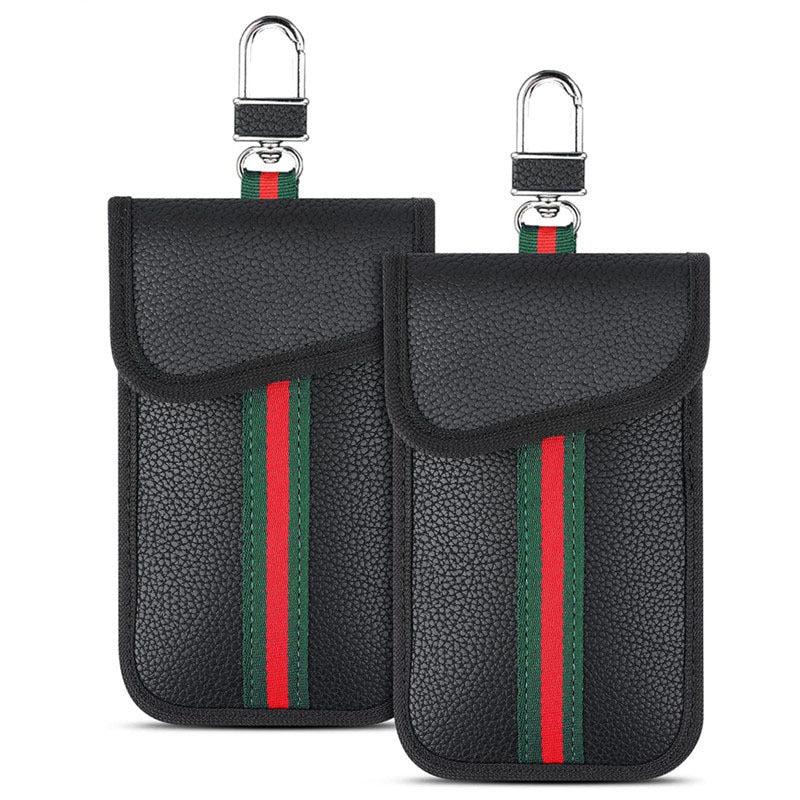 Faraday Car Key Fob Protector RFID Block Anti Theft Car Key Bag Pouch
