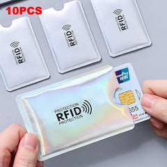12pcs RFID Blocking Card Holders Credit Card Protector Sleeve