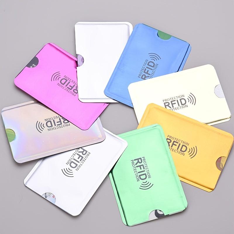 12pcs RFID Blocking Card Holders Credit Card Protector Sleeve