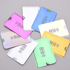 12pcs RFID Blocking Card Holders Credit Card Protector Sleeve