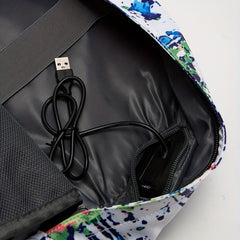 Large Capacity Waterproof Daypack Travel Backpack Student Schoolbag