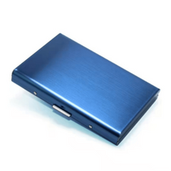 RFID Blocking Aluminum Metal Slim Wallet Men's Card Holder