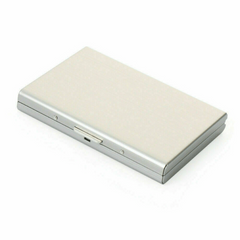 RFID Blocking Aluminum Metal Slim Wallet Men's Card Holder