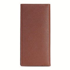 Men's Leather Long Wallet Card Holder Clutch Bag Pouch Money Clip