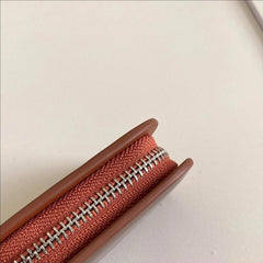 Men's Leather Key Holder Zipper Remote Key Bag Secure & Stylish