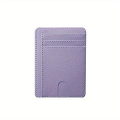 Men's Slim Wallet Front Pocket RFID Blocking Credit Card Holder