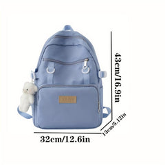 Large Capacity Schoolbag For College Junior High School High School Students