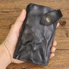 Men's Leather Wallet with Card Slots