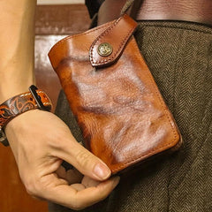 Men's Leather Wallet with Card Slots