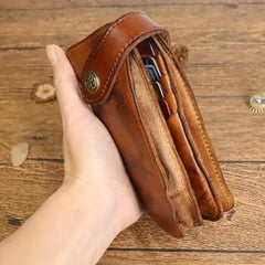 Men's Leather Wallet with Card Slots