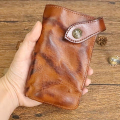 Men's Leather Wallet with Card Slots