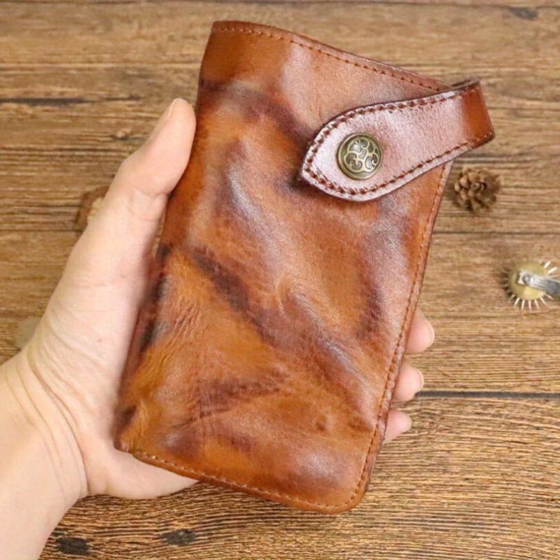 Men's Leather Wallet with Card Slots